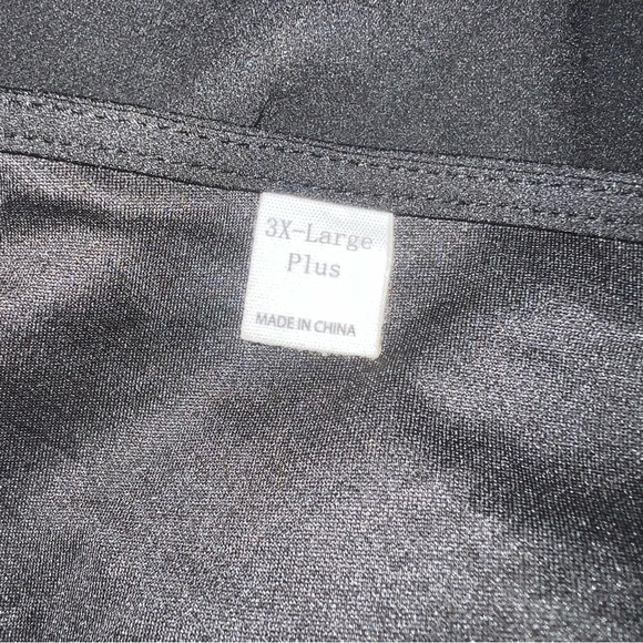 NEW Black Off-the-Shoulder Poplin Style Dress Women’s Plus Size 3XL - Picture 3 of 8